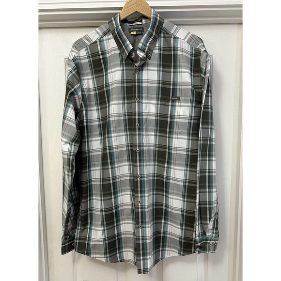 Eddie Bauer Other - Eddie Bauer Travex Button Down Shirt Mens LT Large Tall Classic Fit Long Sleeve